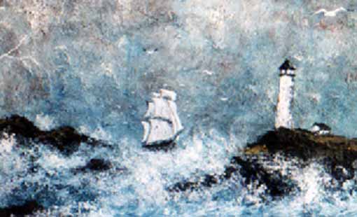 Côte et tempête
